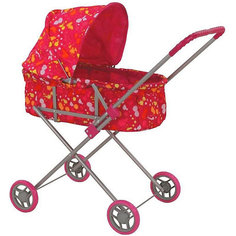 Коляска для кукол Buggy Boom Mixy, розовая