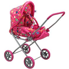 Коляска-трансформер для кукол Buggy Boom Mixy, розовая