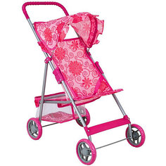 Коляска для кукол Buggy Boom Mixy, розовая