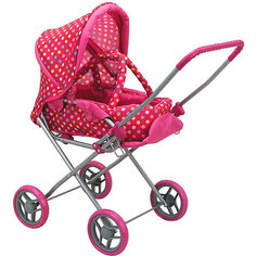 Коляска-трансформер для кукол Buggy Boom Mixy, розовая