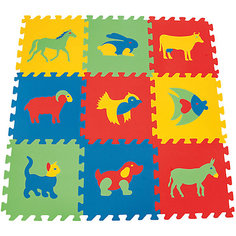 Игровой коврик Pilsan "Животные"