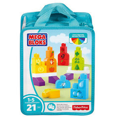 Конструктор Mega Blocks First Builders, 21 деталь Mattel