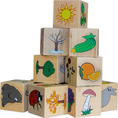 Кубики Краснокамская игрушка "Окружающий мир"