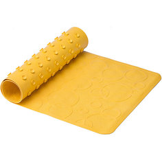Антискользящий резиновый коврик для ванны Roxy-Kids, жёлтый