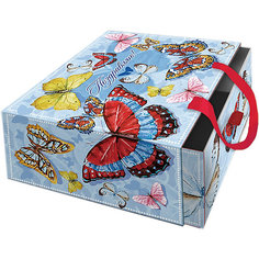 Подарочная коробка Феникс-презент Тропические бабочки