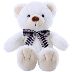 Мягкая игрушка Softoy Медведь, белоснежный, 32 см
