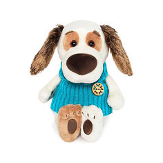 Мягкая игрушка Budi Basa Собака Бартоломей Baby в жилете, 19 см