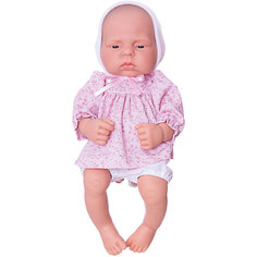 Кукла-реборн Asi Лючия в розовом платье 40 см, арт 324040