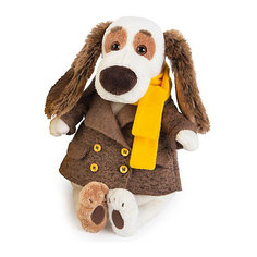 Мягкая игрушка Budi Basa Собака Бартоломей в пальто, 33 см