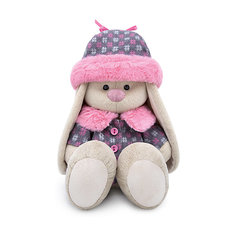 Мягкая игрушка Budi Basa Зайка Ми в пальто и шапке, 18 см