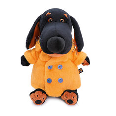 Мягкая игрушка Budi Basa Собака Ваксон Ваксон в меховом пальто, 29 см