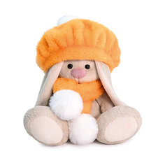 Мягкая игрушка Budi Basa Зайка Ми в оранжевом берете (малыш), 15 см