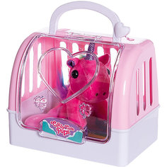 Мягкая игрушка Junfa Toys "Мой питомец" Единорог в переноске