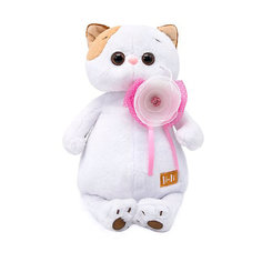 Мягкая игрушка Budi Basa Кошечка Ли-Ли с цветком, 24 см
