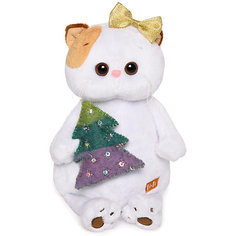 Мягкая игрушка Budi Basa Кошечка Ли-Ли с елочкой, 27 см