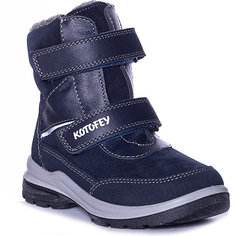 Утеплённые ботинки Котофей