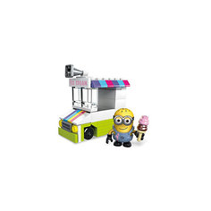 Конструктор Mega Construx "Гадкий Я" Машинка с мороженым, 87 деталей Mattel