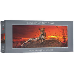 Пазлы HEYE "Леопард на рассвете", 2000 деталей , панорама