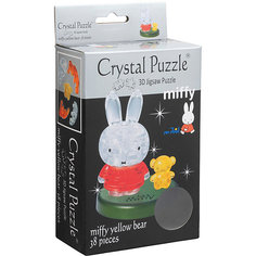 3D головоломка Crystal Puzzle Миффи и медвежонок
