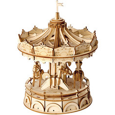 Деревянный конструктор Wow Idea Карусель Diy House