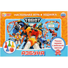 Настольная игра-ходилка Умные игры Азбука, тоботы Umka