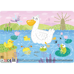 Пазл в рамке Dodo "Утята", 21 элемент