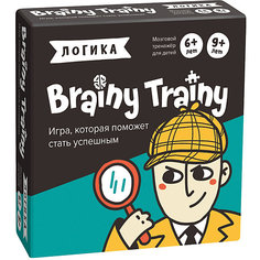 Игра-головоломка Brainy Trainy "Логика"