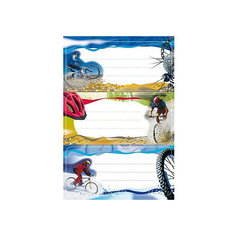 Набор наклеек для тетрадей Herma "Vario" Велоспорт
