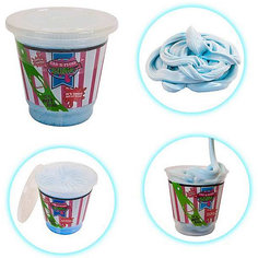 Слайм Junfa Can d floss slime "Сахарная вата"