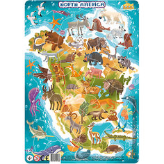 Пазл Dodo "Северная Америка", 53 элемента