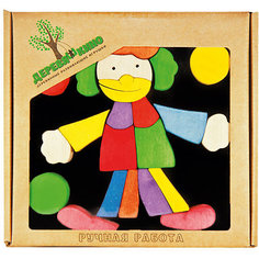 Магнитный пазл Клоун Деревяшкино