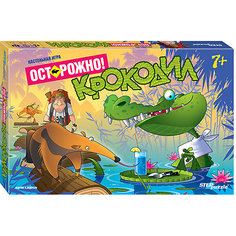 Настольная игра STEP puzzle "Осторожно: крокодил!" Степ пазл