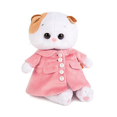 Мягкая игрушка Budi Basa Кошечка Ли-Ли Baby в розовом пальто, 20 см