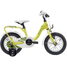 Двухколесный велосипед Scool NiXe 12", жёлтый Scool