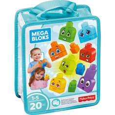 Конструктор Mega Blocks First Builders, 20 деталей Mattel