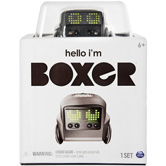 Интерактивный робот Spin Master Boxer, черный