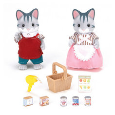 Набор "Владельцы супермаркета", Sylvanian Families Эпоха Чудес