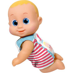 Интерактивная кукла Bouncin Babies "Кукла Баниэль", ползущая, 16 см