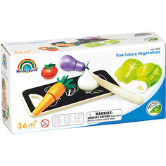 Игровой набор Wonderworld Овощи на досточке