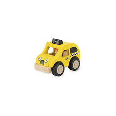 Деревянная игрушка Wonderworld Miniworld Такси