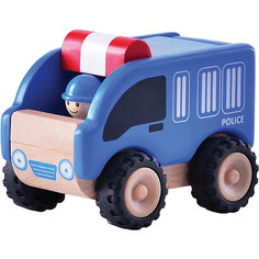 Деревянная игрушка Wonderworld Miniworld Полиция