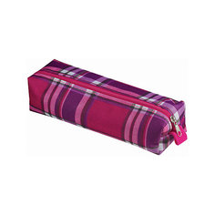 Пенал-косметичка Brauberg "Шотландия", фиолетовый с розовым