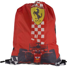 Мешок для обуви Академия Групп Ferrari, красный