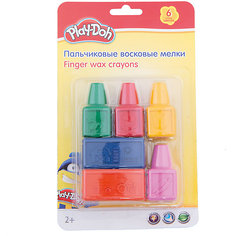 Play-Doh Восковые мелки для самых маленьких 6 шт. Размер 23,5 х 15 х 4 см. Kinderline