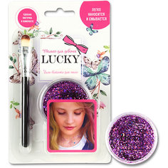 Гель-блестки Lucky для тела/лица, фиолетовый, 25 мл 1 Toy