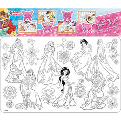 Защитный коврик-раскраска для стола Десятое королевство Disney "Принцесса"
