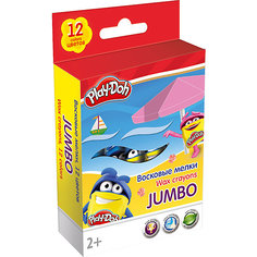 Восковые мелки Jumbo Академия Групп "Play-Doh" 12 цветов