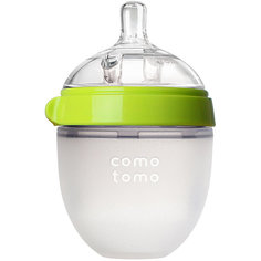 Бутылочка для кормления Comotomo Natural Feel, 150 мл., зелёный