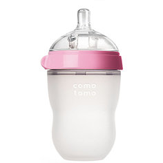 Бутылочка для кормления Comotomo Natural Feel, 250 мл., розовый