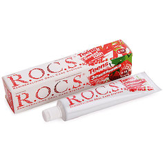 Зубная паста для подростков Teens (8-18 лет) Аромат знойного лета, Земляника 74гр., ROCS R.O.C.S.